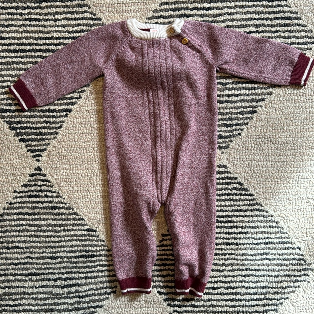 Cat & Jack sweater onesie